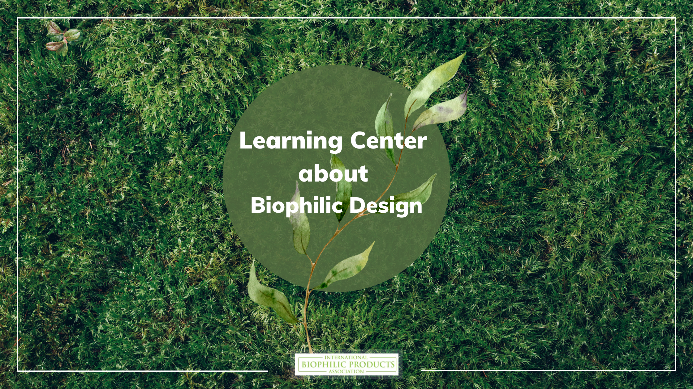 learning center about biophilic design