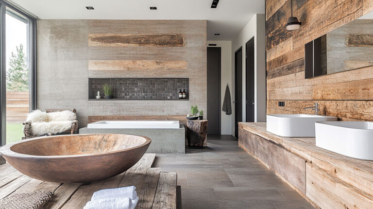 Natural interior design: engaging all of your senses 5 using natural materials and texture biophilic interior