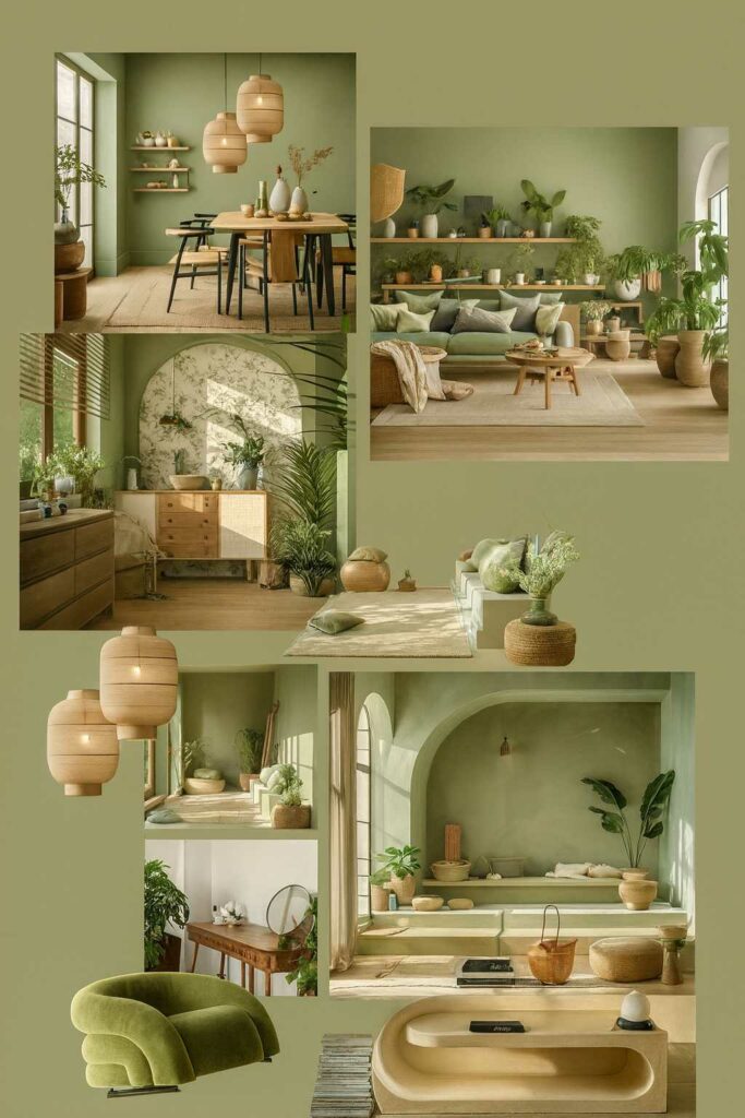 Green bedroom ideas 1 Green decor ideas